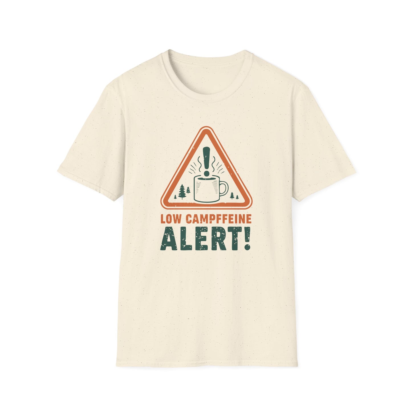 'Low Campffeine Alert' T-Shirt