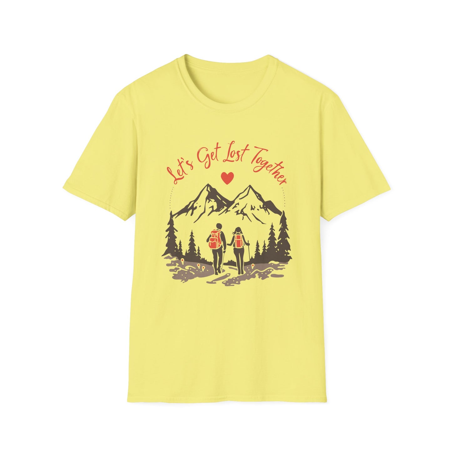 'Let’s Get Lost Together' Camping T-Shirt
