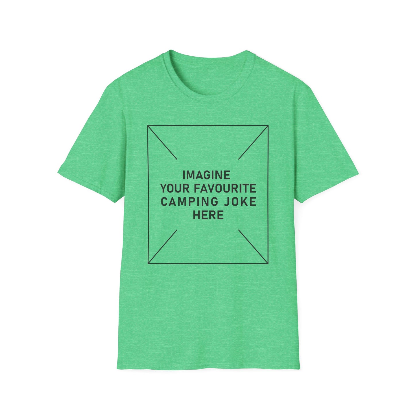 'Imagine Your Favourite Camping Joke Here' T-Shirt