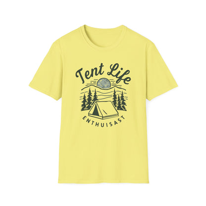 'Tent Life Enthusiast' T-Shirt