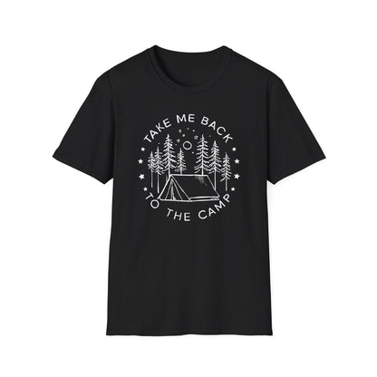 'Take me back to the camp' Camping T-Shirt