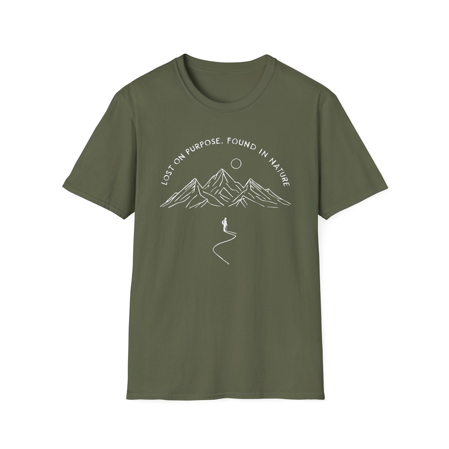 'Lost on Purpose, Found in Nature' T-Shirt