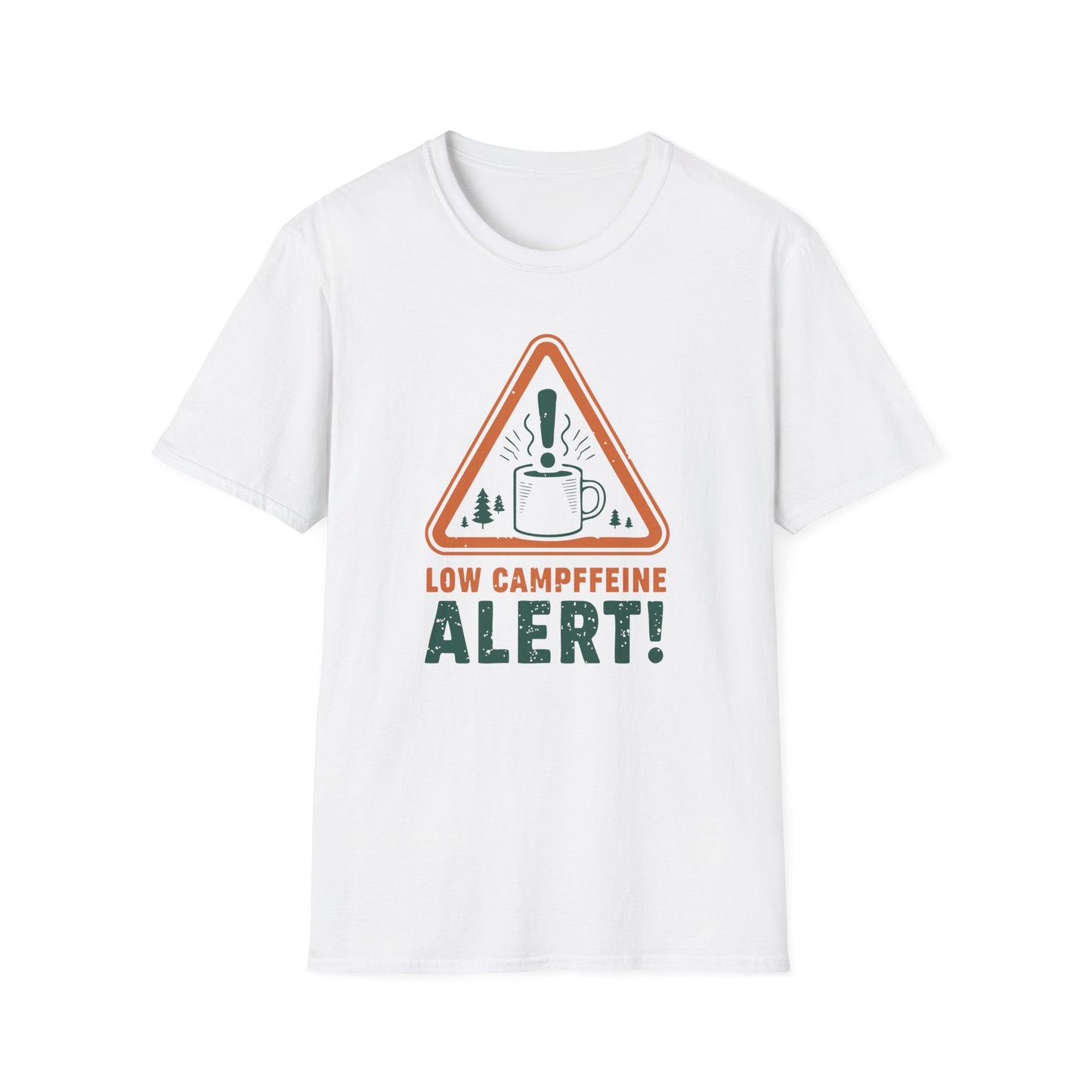 'Low Campffeine Alert' T-Shirt