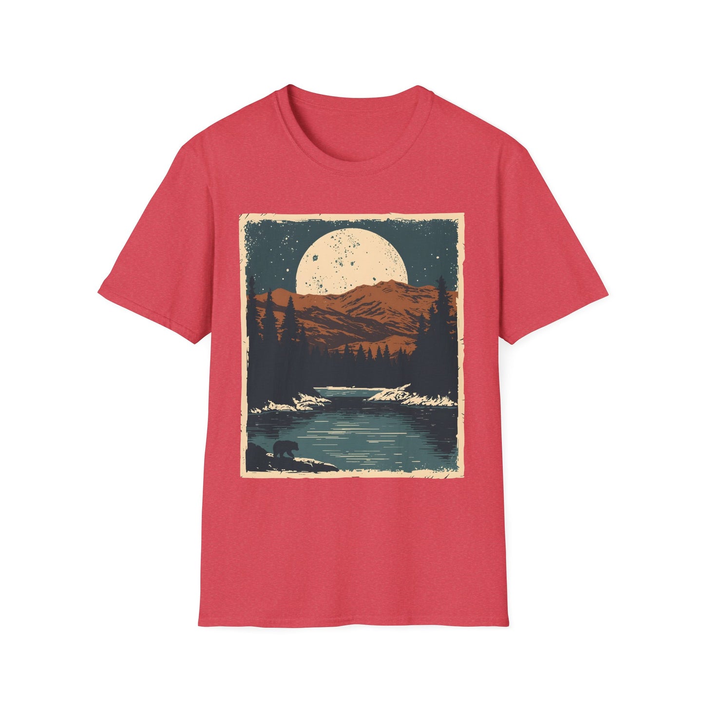 Into the Wild River Camping T-Shirt