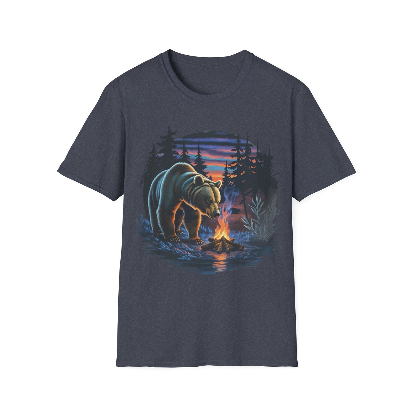 Bear by the Campfire T-Shirt