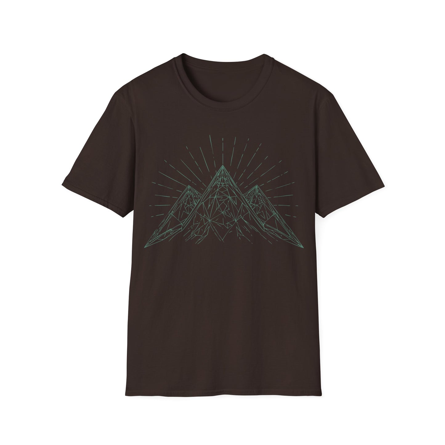 Abstract Mountain Peaks T-Shirt