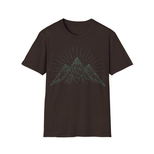 Abstract Mountain Peaks T-Shirt