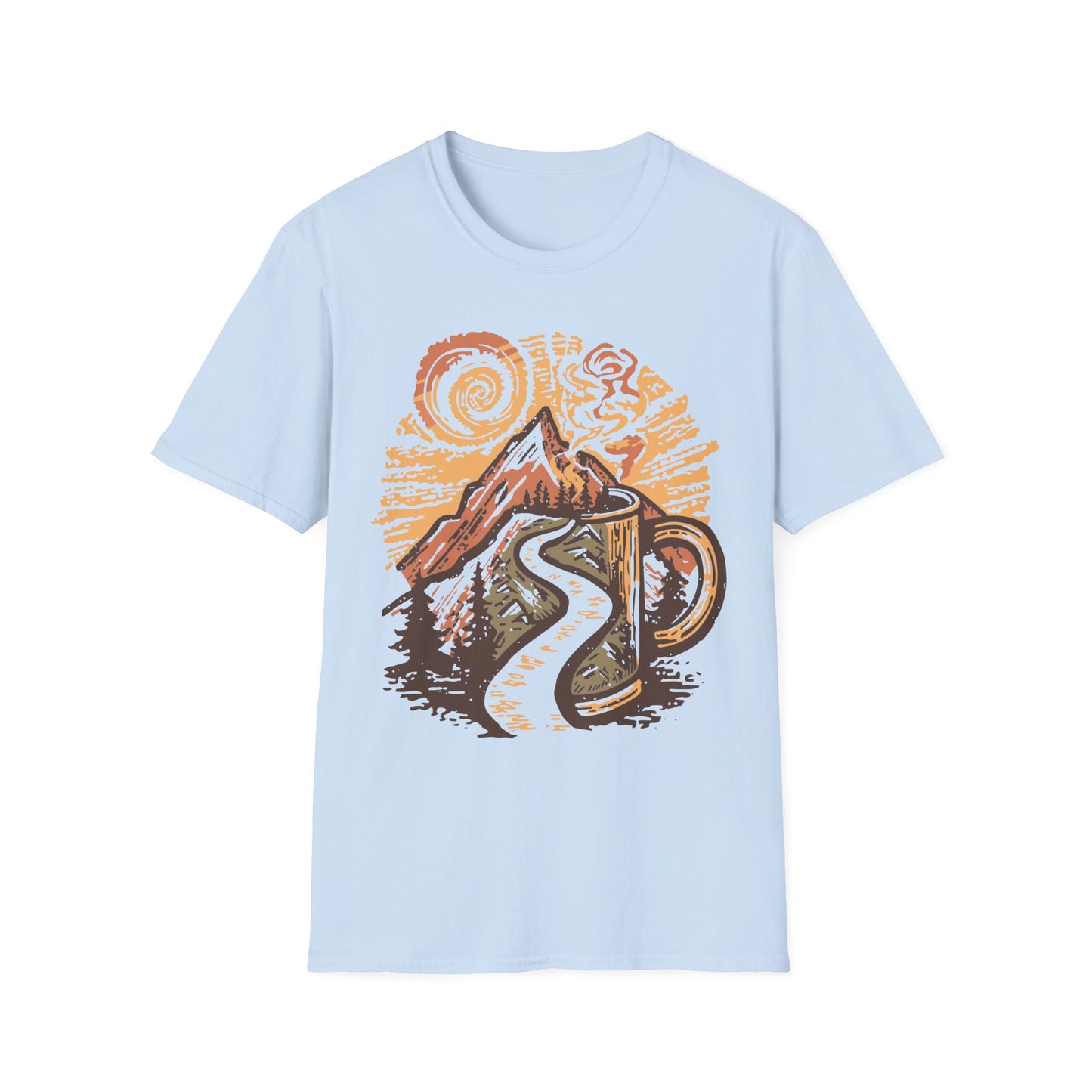 Mountain Brew – Coffee & Adventure T-Shirt