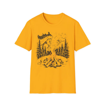 Starry Campfire Night T-Shirt