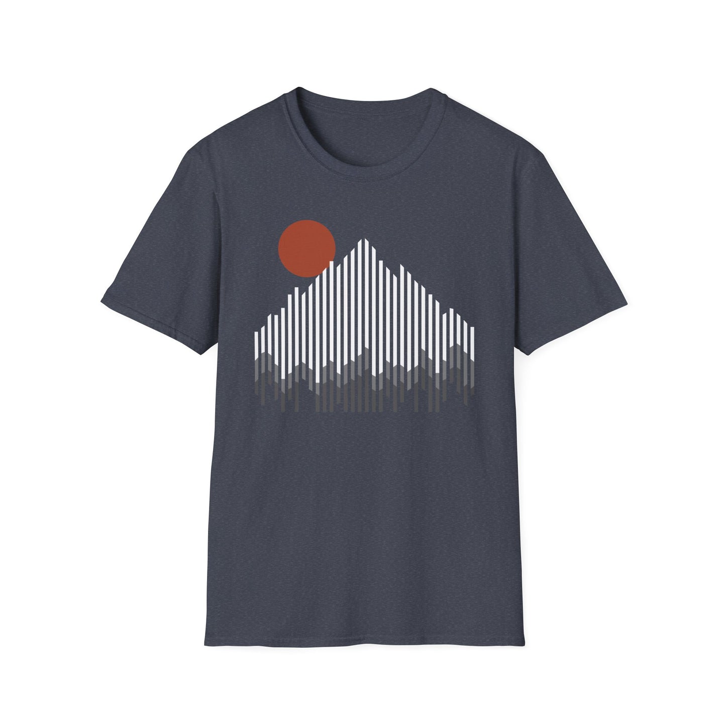 Modern Stripe Mountain T-Shirt