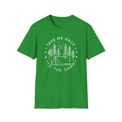 'Take me back to the camp' Camping T-Shirt