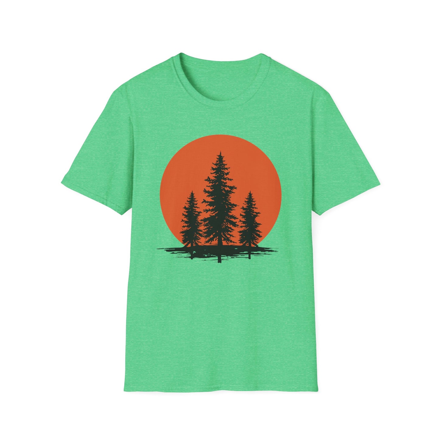 Pine Trees Sunset T-Shirt