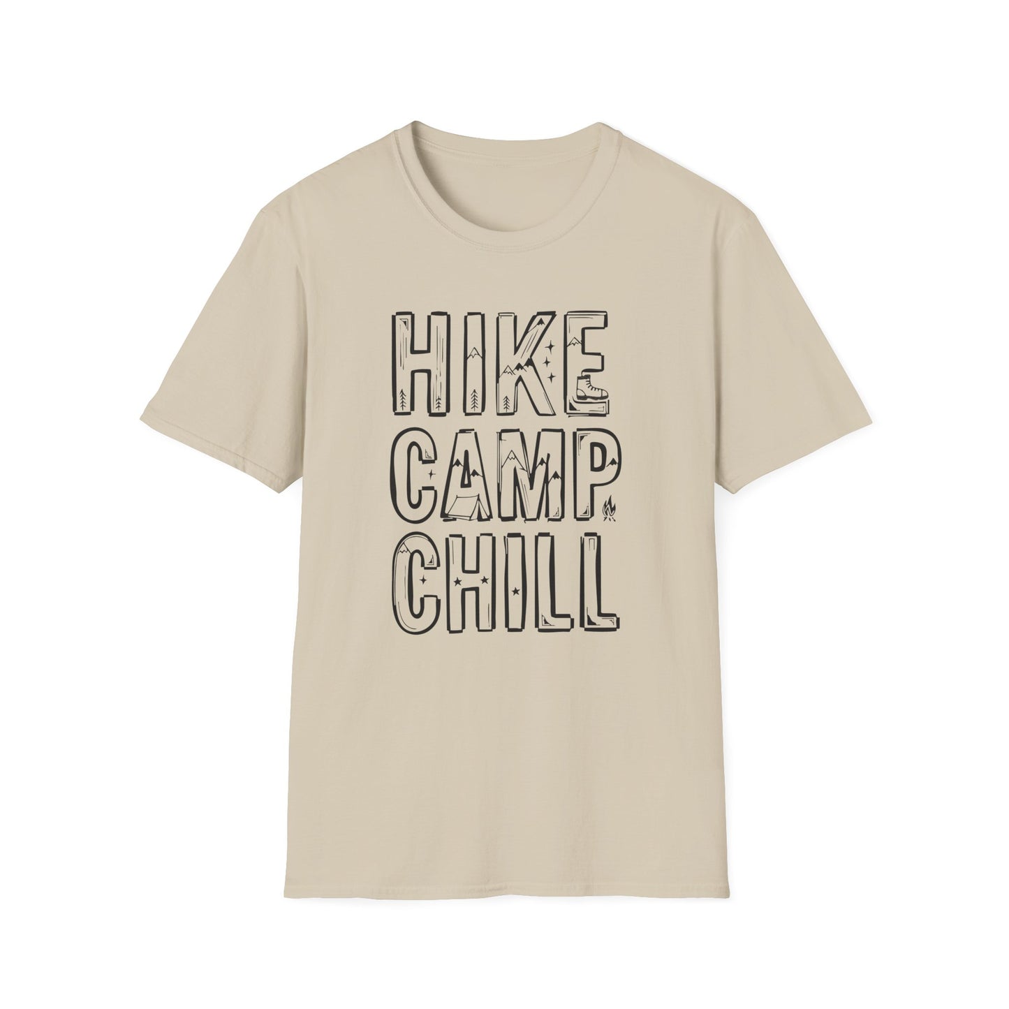 'Hike Camp Chill' Camping T-Shirt