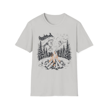 Starry Campfire Night T-Shirt