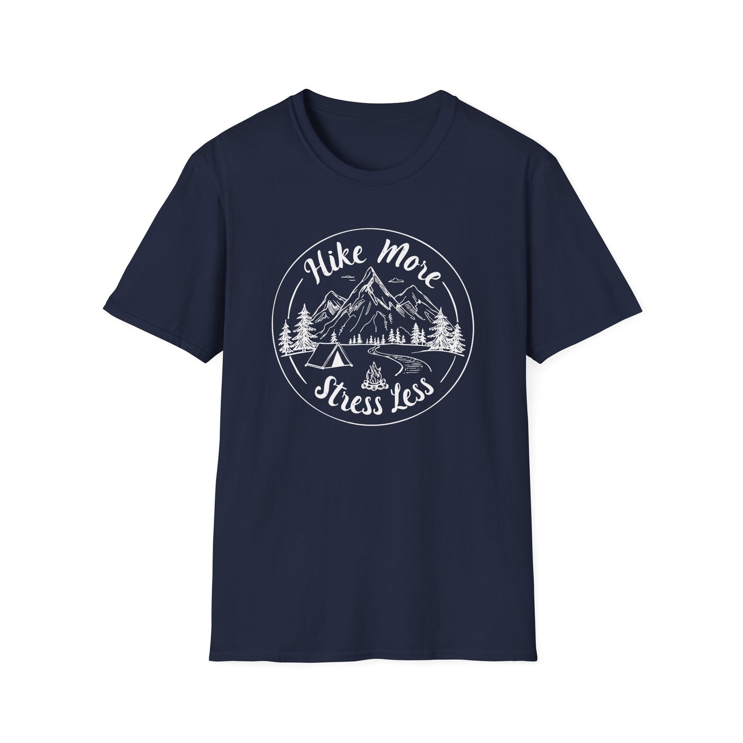'Hike More Stress Less' T-Shirt