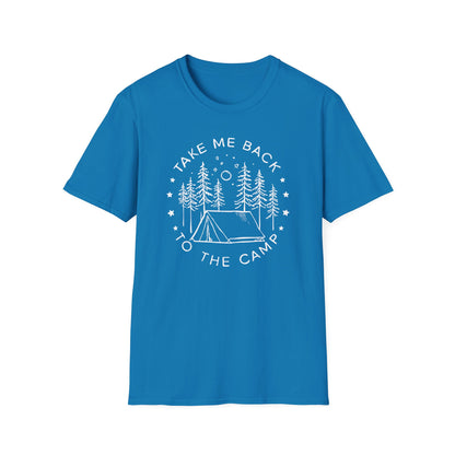 'Take me back to the camp' Camping T-Shirt