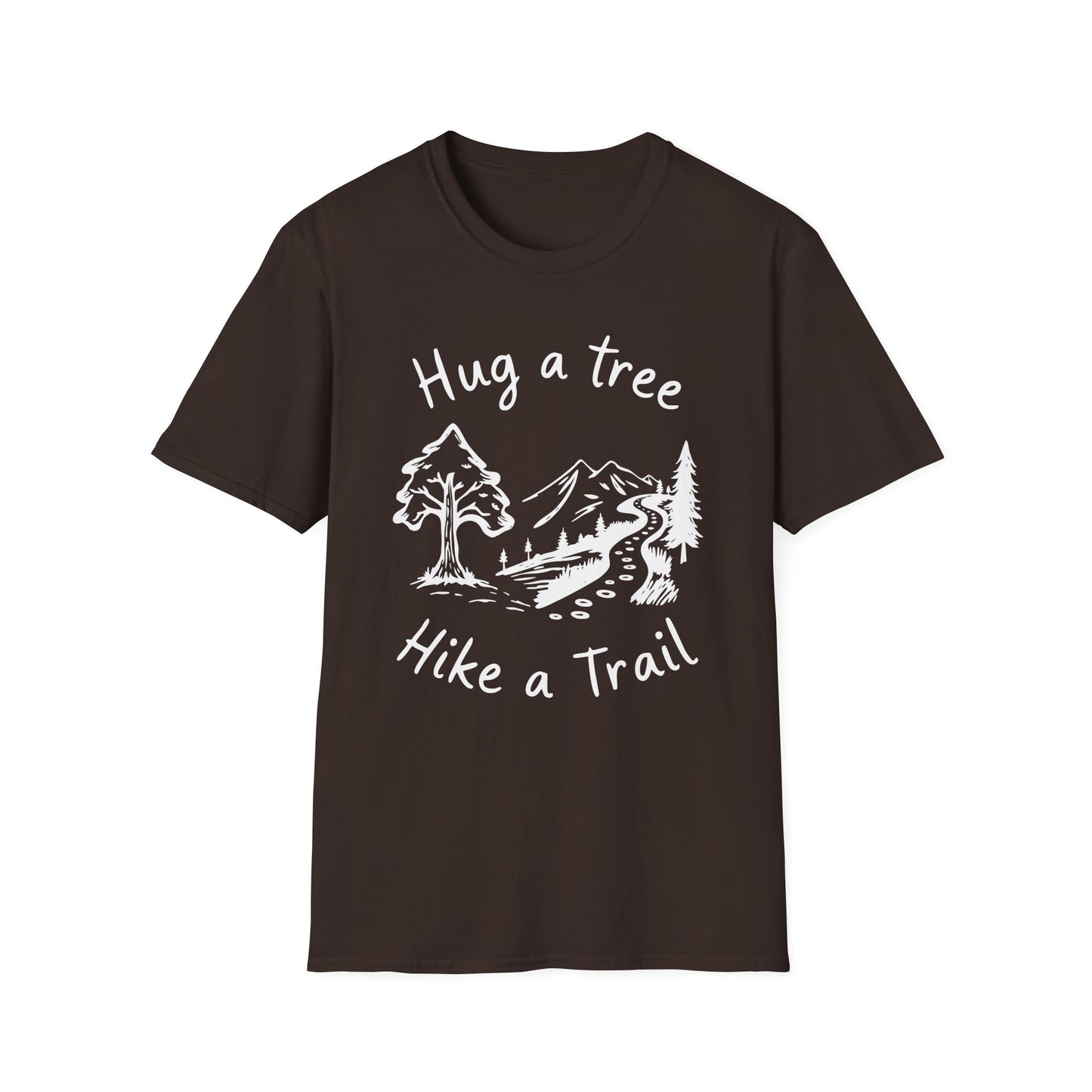 'Hug a Tree Hike a Trail' T-Shirt