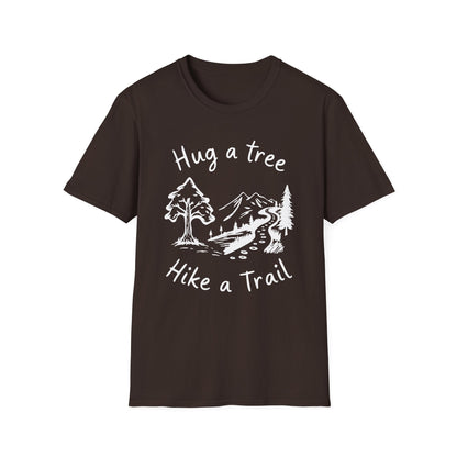 'Hug a Tree Hike a Trail' T-Shirt