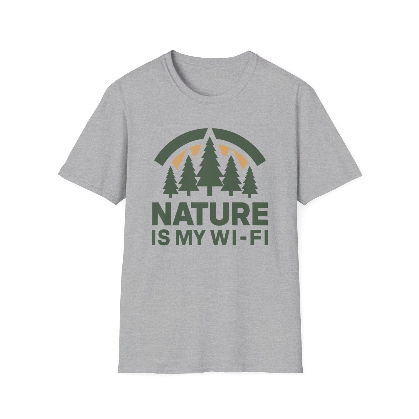 'Nature Is My Wi-Fi' T-Shirt