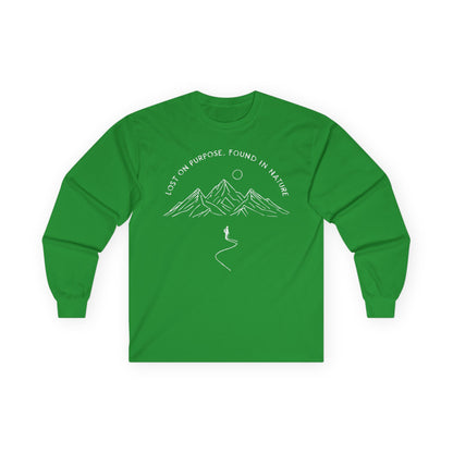 Lost on Purpose Long Sleeve Shirt - Mountain Hiking Tee