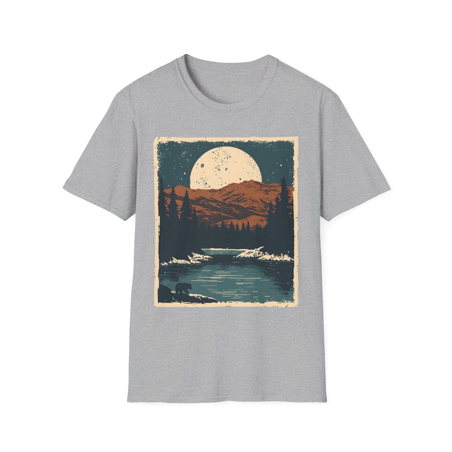 Into the Wild River Camping T-Shirt