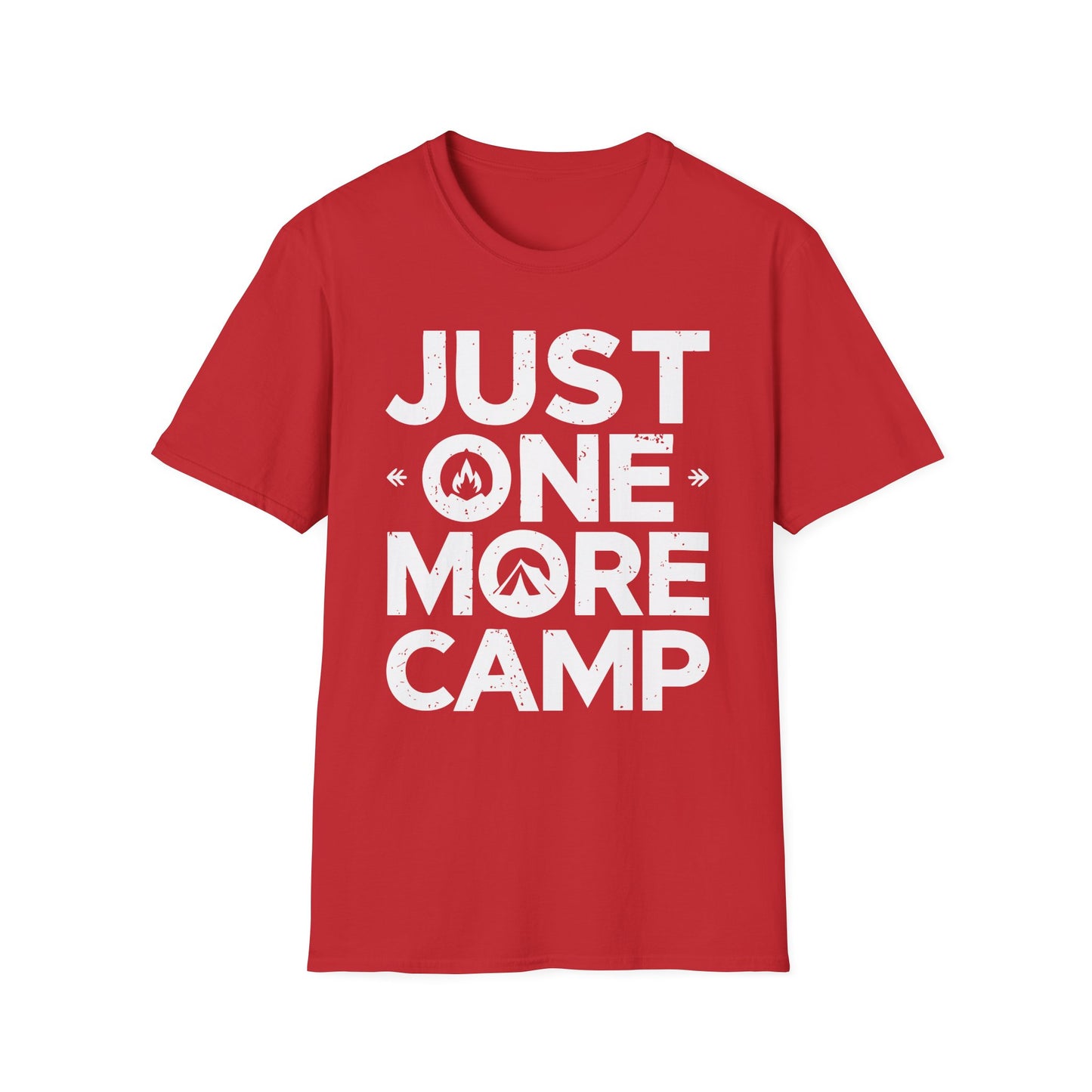 Just One More Camp T-Shirt – Camping & Outdoor Graphic Tee