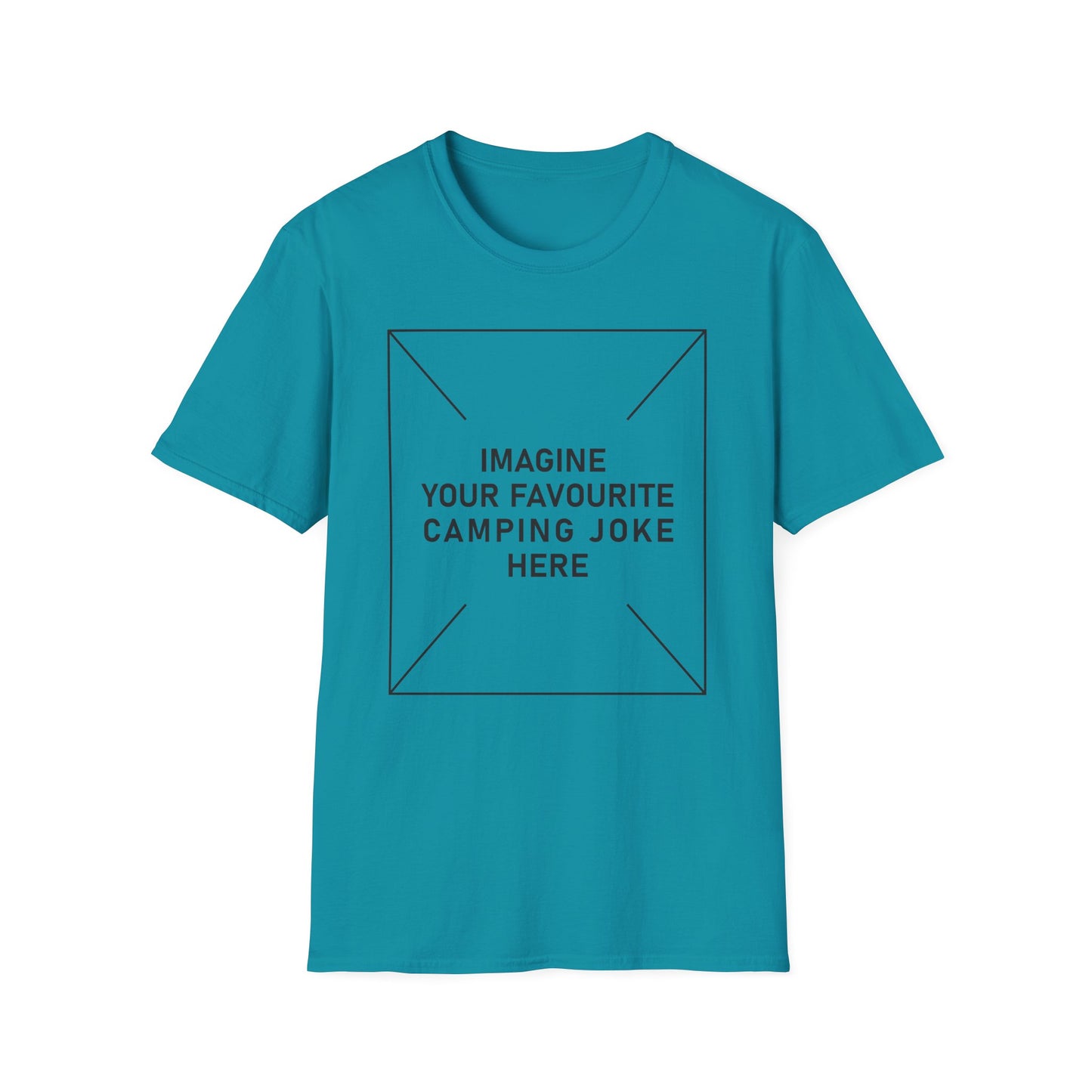 'Imagine Your Favourite Camping Joke Here' T-Shirt