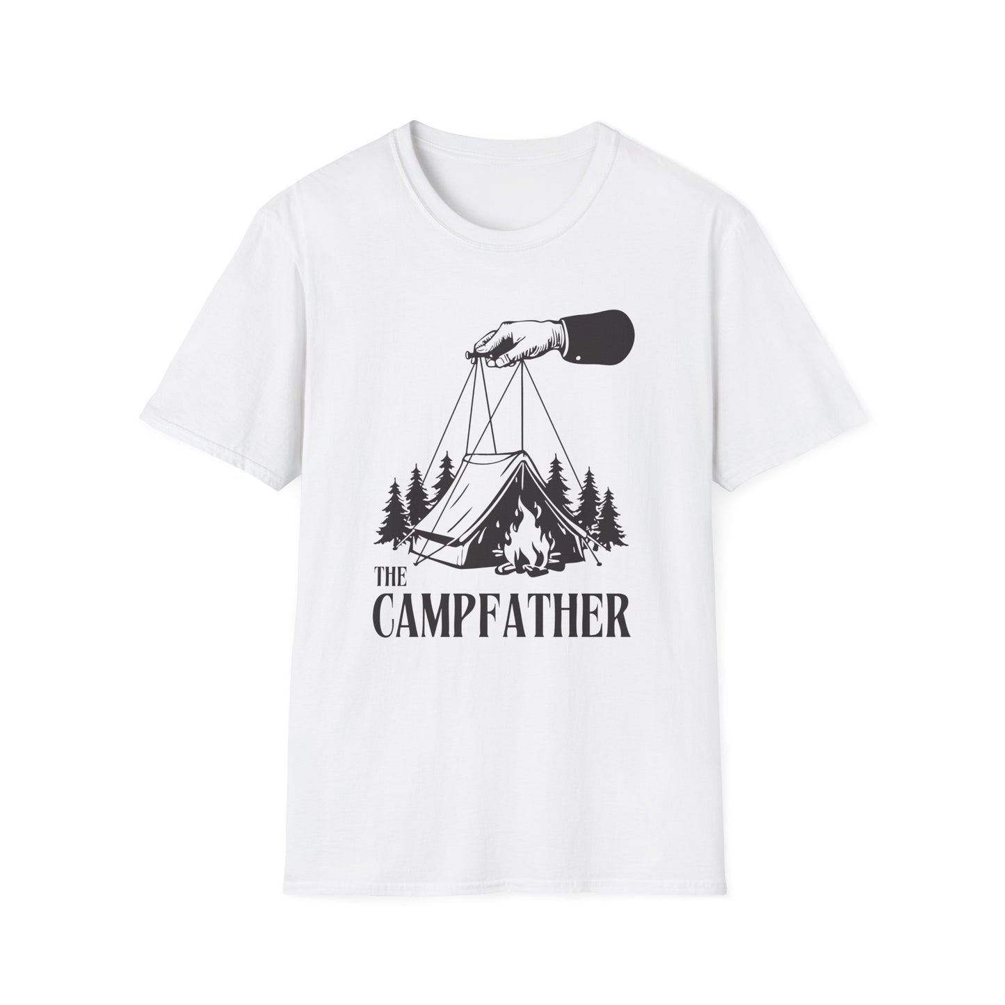 'The Campfather' Camping T-Shirt