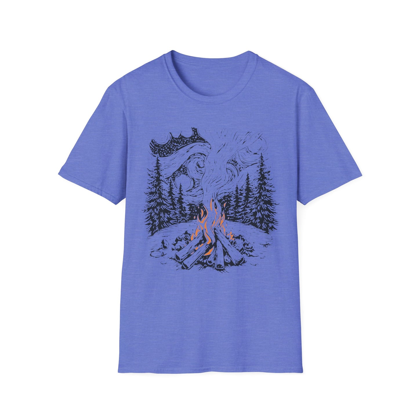 Starry Campfire Night T-Shirt