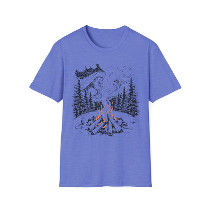 Starry Campfire Night T-Shirt