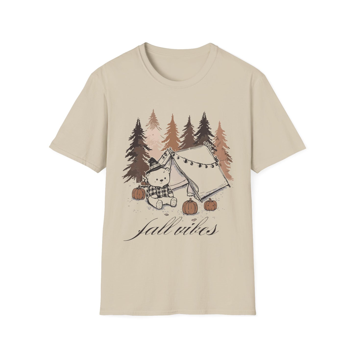 'Fall Vibes' Camping T-Shirt