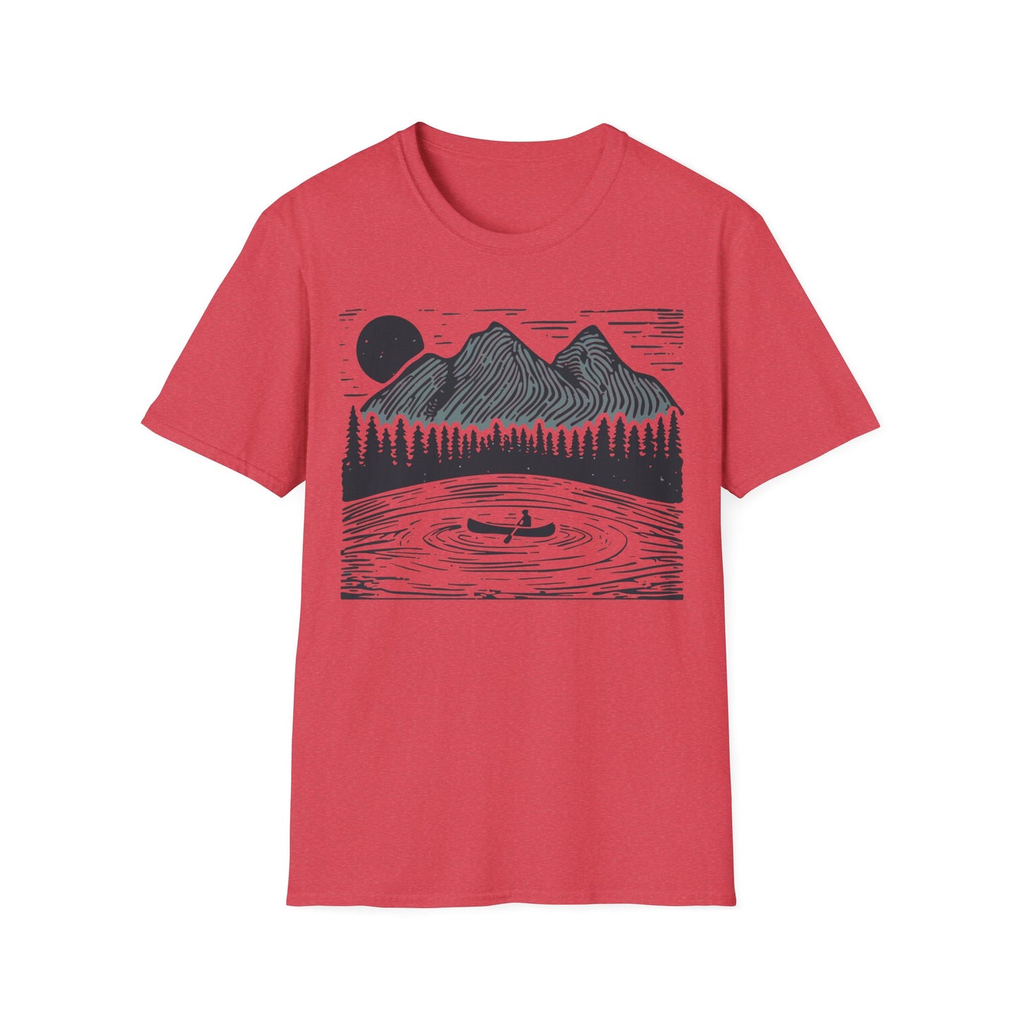 Canoe and Mountain T-Shirt