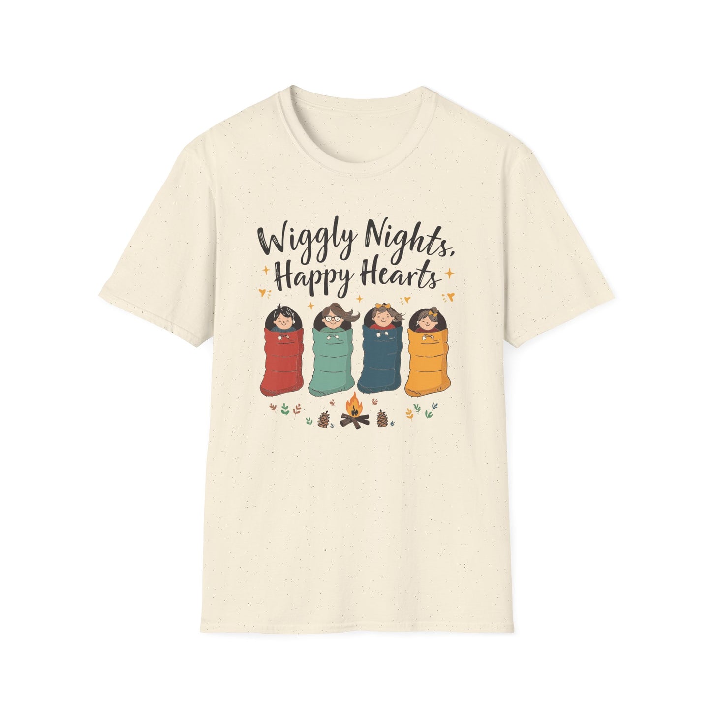 'Wiggly Nights Happy Hearts' T-Shirt
