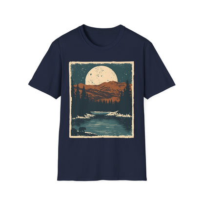 Into the Wild River Camping T-Shirt
