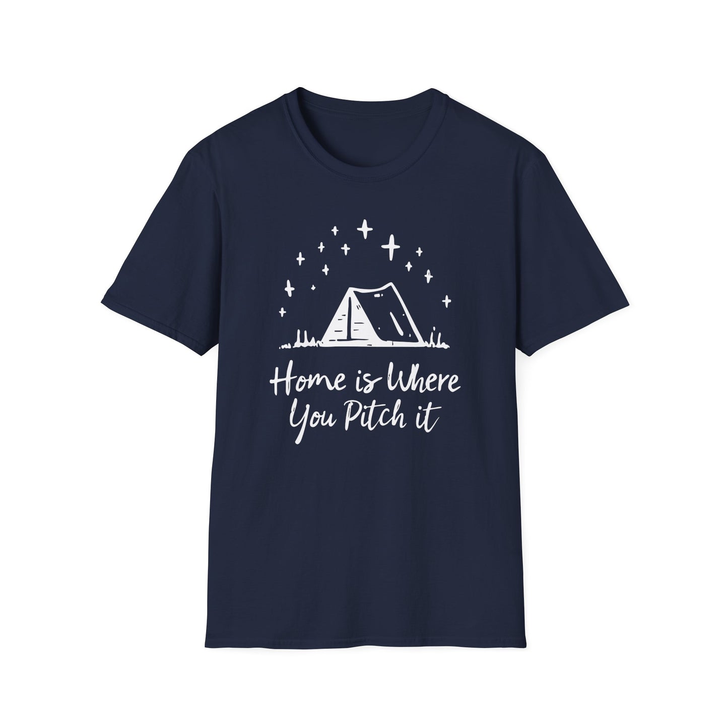 'Home Is Where You Pitch It' T-Shirt