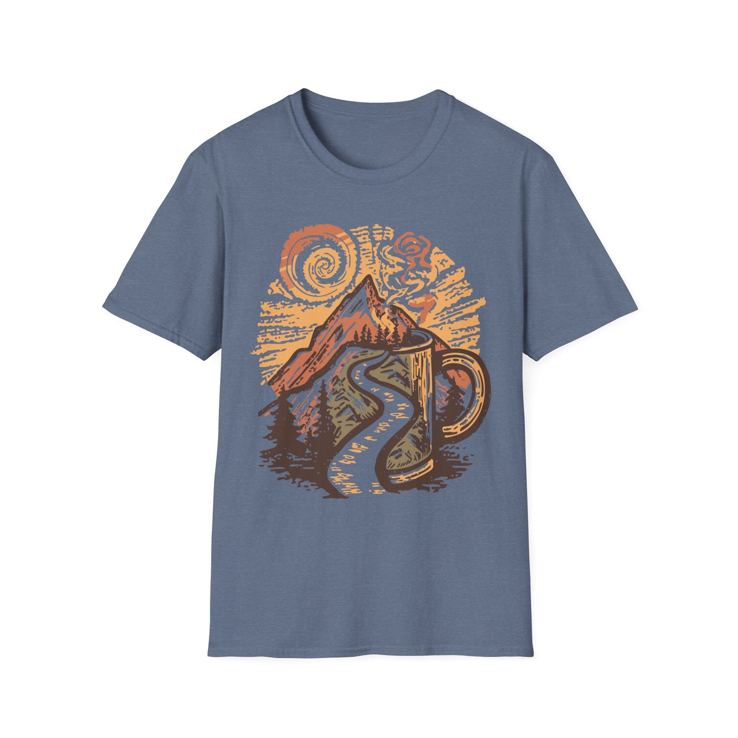 Mountain Brew – Coffee & Adventure T-Shirt