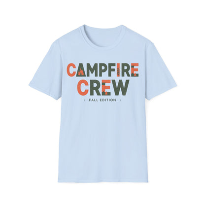'Campfire Crew - Fall Edition' Camping T-Shirt
