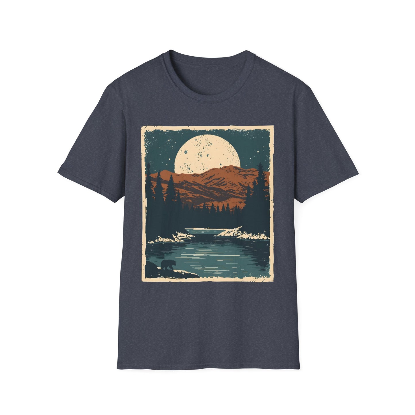 Into the Wild River Camping T-Shirt