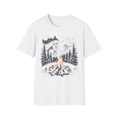Starry Campfire Night T-Shirt