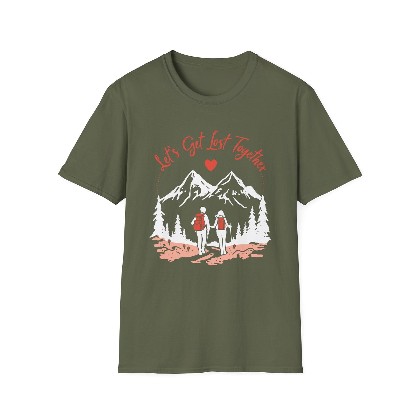 'Let’s Get Lost Together' Camping T-Shirt