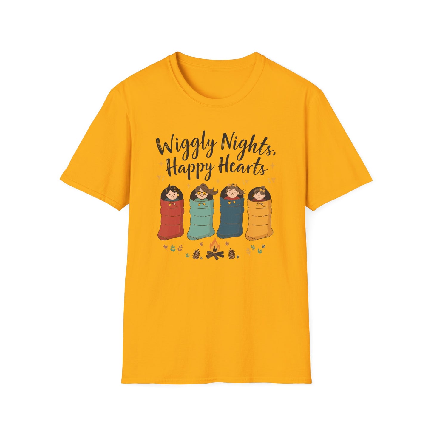 'Wiggly Nights Happy Hearts' T-Shirt