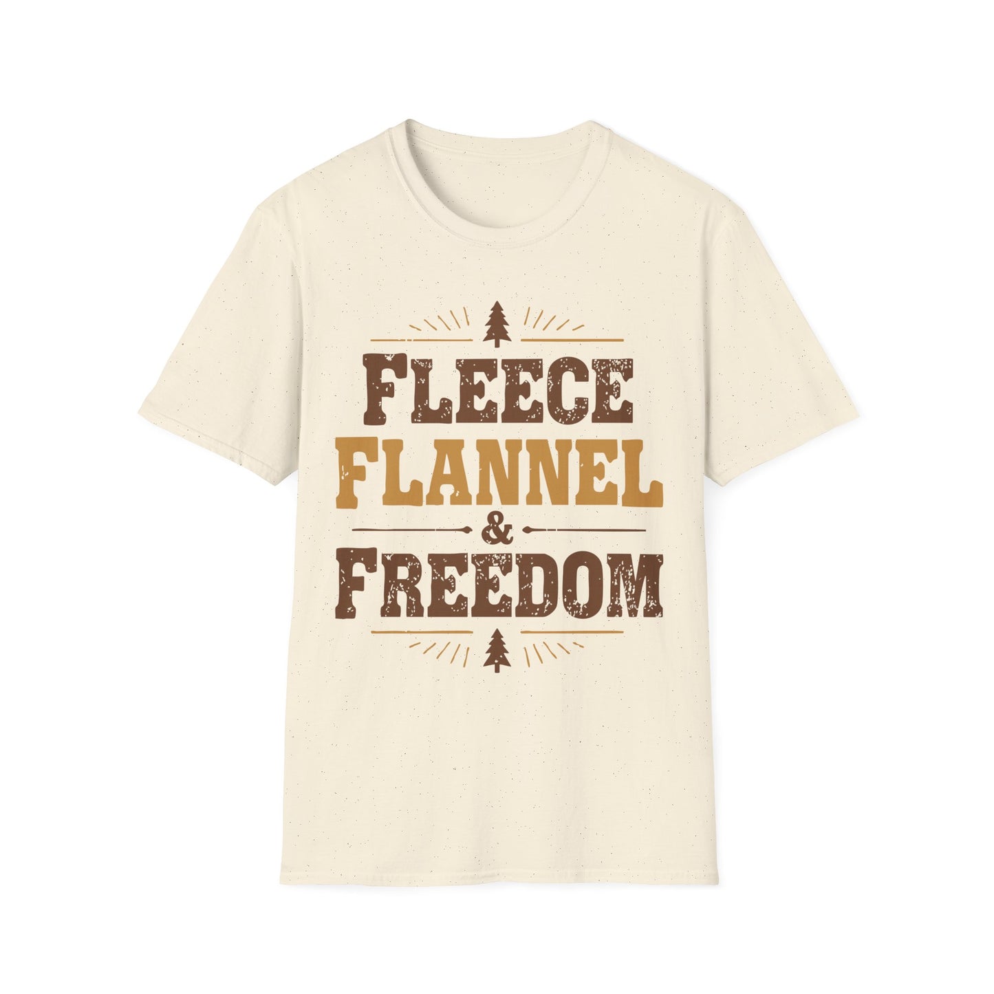 'Fleece Flannel and Freedom' T-Shirt